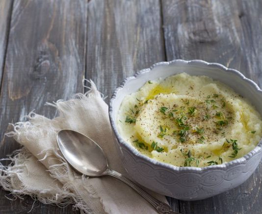 Puré de coliflor vegano con receta muy fácil