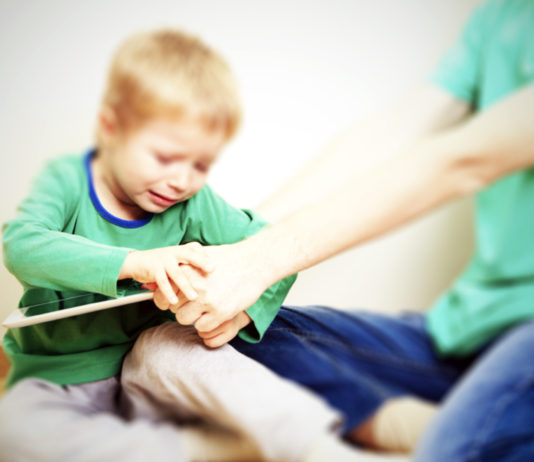 ¡Horror!, Mi hijo con una tablet