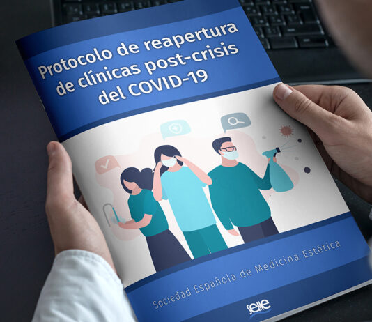 La Sociedad Española de Medicina Estética elabora un protocolo de seguridad sanitaria para la reapertura del sector