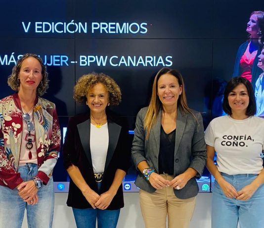 La consejera de Igualdad presenta los Premios Más Mujer- BPW Canarias en La Palma